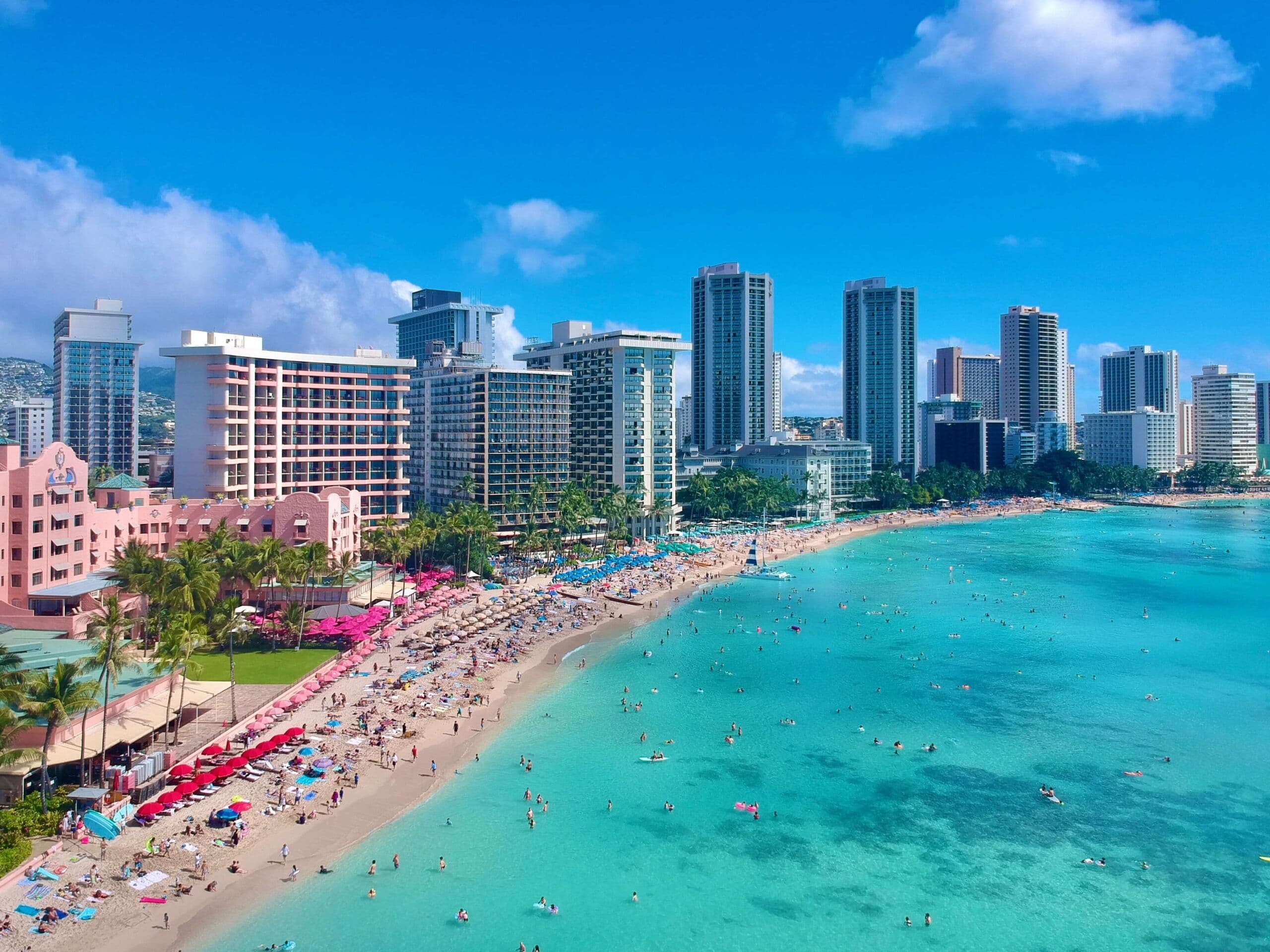 Pantai Waikiki Hawaii